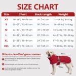 HEYWEAN Hundejacke wasserdicht mit Fleecefutter – Wärmeschutz für kleine & mittlere Hunde – Bild 2