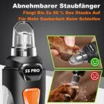 Wismika Krallenschleifer für Hunde & Katzen – Wiederaufladbar mit LED & 3 Geschwindigkeiten – Bild 7
