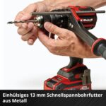 Einhell TP-CD 18/120 Li-i BL Akku-Schlagbohrschrauber – 120 Nm Brushless für Profis – Bild 10