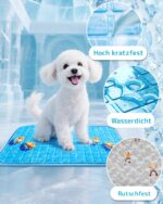 RARIRO Kühlmatte Hund 45×60 cm – Selbstkühlend & Waschbar für Mittelgrosse Hunde – Bild 6