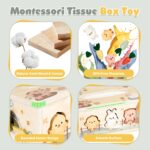 Vanplay 6-in-1 Montessori Holzspielzeug ab 1 Jahr – Motorikspielzeug für Kleinkinder – Bild 6