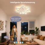 Yuanfenghua Smart LED Deckenleuchte Ø81cm – Matter & Alexa kompatibel, dimmbar – Bild 5