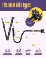 Artpet Fahrradleine mit Stoßdämpfer – Freihändiges Sicherheitsdesign für Hunde – Bild 5