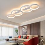 MYCUL LED Deckenlampe 48W dimmbar – Ringform Deckenleuchte 86cm mit Fernbedienung & APP – Bild 3