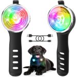 2er-Pack Tubasion LED Hundelicht mit 8 Modi – USB-C Aufladbar & IP67 Wasserdicht