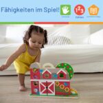 Melissa & Doug GO Tots Trubel in der Scheune – Motorikspielzeug aus Holz ab 12 Monaten – Bild 5