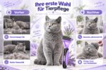 PQ TETRA Doppelseitige Katzenbürste – Unterwollbürste für Kurz- & Langhaar – Bild 2