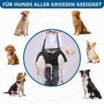 TUZHE Hundehebegeschirr XL – Tragehilfe für Senioren & verletzte Hunde – Bild 6