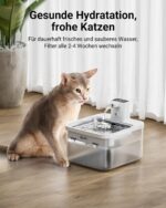 DownyPaws Katzenbrunnen Filter 6er Set – Ersatzfilter für DPWFP6 mit Reinigungszubehör – Bild 6
