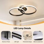 MELAYR LED Deckenleuchte 36W 4320lm – Moderne Deckenlampe mit 3 Farbtemperaturen & Memory-Funktion – Bild 5