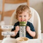 Evorie Tritan Trinkflasche 300 ml mit Strohhalm – Auslaufsicher für Kleinkinder 1–3 Jahre – Bild 7