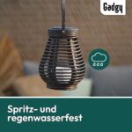 Gadgy Solar Laternen 2er Set – Wetterfeste LED Solarleuchten für Garten & Balkon – Bild 7