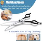 Dream Reach 6.5 Zoll Gebogene Hundeschere – Profi-Fellschere aus 440C Edelstahl für Hunde & Katzen – Bild 6