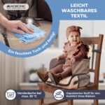Mobiclinic Tragbarer Hochstuhl – Faltbar mit Aufbewahrungsfächern für Unterwegs – Bild 8
