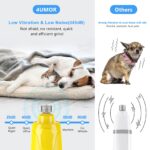 4UMOR Krallenschleifer für Hunde mit 6 Gängen & 2 LED-Leuchten – sichere Krallenpflege – Bild 4