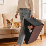 Thihome Haustiertreppe 3 Stufen – Gelenkschonende Hundetreppe für Sofa & Bett bis 22,7 kg – Bild 7