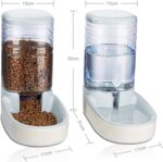 Edipets Automatischer Futterspender 3.8L – Doppelnapf für Katzen & Hunde (Grau) – Bild 4