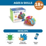 Learning Resources Spike der Igel – Feinmotorik-Spielzeug mit 6 Fidget-Aktivitäten ab 1 Jahr – Bild 7