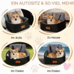 Furnetra Hunde Autositz bis 12 kg – Memory-Schaum, Faltbar & Wasserdicht – Bild 7