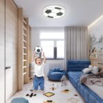 EASY EAGLE LED Deckenleuchte Fussball 36W – Dimmbar 3000K-6500K für Kinderzimmer & Wohnräume – Bild 4
