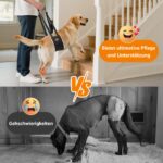 PICK FOR LIFE Hundegeschirr Tragehilfe – Verstellbare Gehhilfe für kleine, mittlere & grosse Hunde – Bild 3