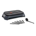 Tefal Crep'Party Crêpes- und Pancake-Maker für 6 Personen – Antihaftbeschichtet