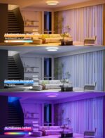 Lepro AI Smart Deckenlampe T1 – 24W RGBCCT mit KI-Lichtdesigner & Musiksync – Bild 9
