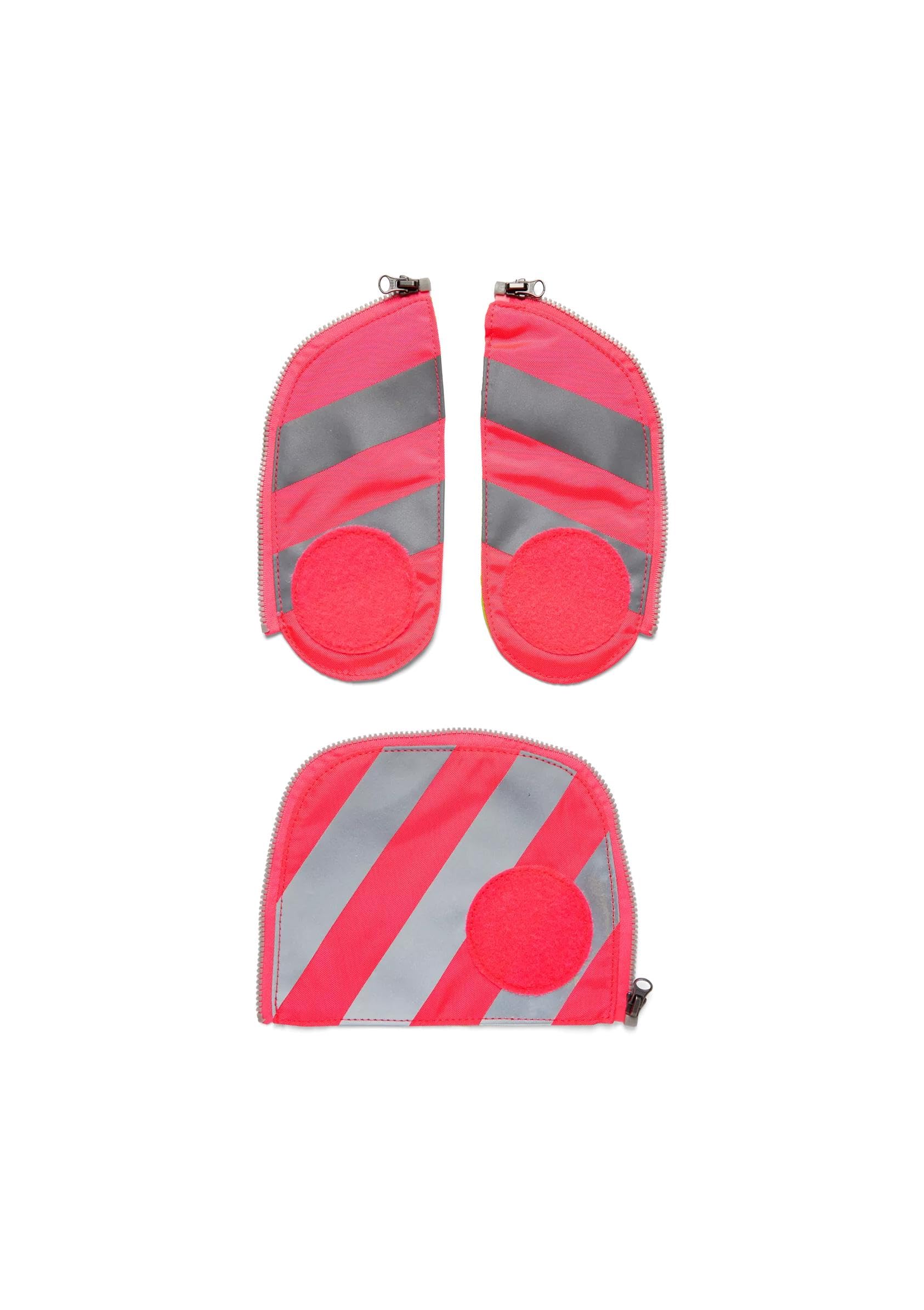 ERGOBAG Pack Sicherheitsset Pink – Reflektoren-Zubehör für mehr Sichtbarkeit