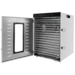 Garbenat 16-Tabletts Dörrautomat 1500W – Profi-Dehydrator mit 3D-Heizung für Früchte, Gemüse & Fleisch – Bild 3