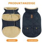 Queenmore Wintermantel für Hunde – Wasserdicht & wärmend für Mittelgrosse Rassen – Bild 4