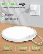 SonPen 30cm Akku LED Deckenleuchte mit Bewegungsmelder – Kabellos & IP44 Wasserdicht – Bild 4