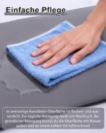 Favodormir Hundematte 105x70cm – Wasserdicht Kunstleder Hundebett für grosse Hunde – Bild 6