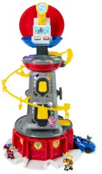 PAW PATROL Mighty Lookout Tower 84cm – Interaktives Hauptquartier mit 4 Figuren & Fahrzeug – Bild 5