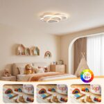 MELAYR LED Deckenleuchte 21W mit Wolken-Design – 3 Farbtemperaturen & Memory-Funktion – Bild 3