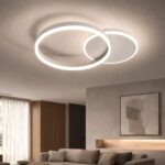 LED Deckenleuchte 36W dimmbar 3000K–6000K – Moderne Lampe 55×40 cm für alle Räume – Bild 4