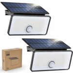 Philips Solar-Aussenleuchte mit Bewegungsmelder 1000LM – 3 Modi für Garten & Eingang (2er Set)