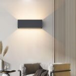 Klighten 30W LED Aussenleuchte Anthrazit – IP65 Wandleuchte mit einstellbarem Abstrahlwinkel – Bild 7