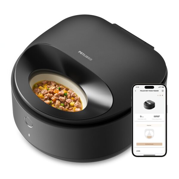 PETLIBRO POLAR Nassfutter-Futterautomat für Katzen – 3 Tage Frische mit WLAN-Steuerung