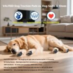 VALFRID Pfotenschoner XXL – Rutschfeste Anti-Rutsch Pads für Hunde, 60 Stück – Bild 7