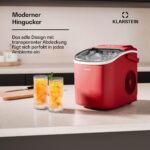 Klarstein Eiswürfelmaschine 12kg/24h – Vollautomatischer Ice Maker mit 2 Würfelgrößen – Bild 5