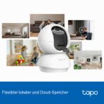 Tapo C250 4K Überwachungskamera mit 360° Rundumblick & lokaler KI-Erkennung – Bild 10