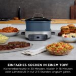 Ninja Foodi PossibleCooker 6 L – 8-in-1 Multikocher mit Anbraten & Slow Cook für Familien – Bild 4