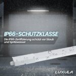 LUXULA LED Feuchtraumleuchte 120 cm, 32W, 3680 lm – Robuste Deckenleuchte für Werkstatt & Keller – Bild 5