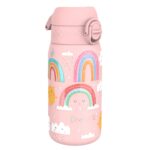 ion8 Kinder Trinkflasche 400ml Edelstahl – Auslaufsicher & Spülmaschinenfest