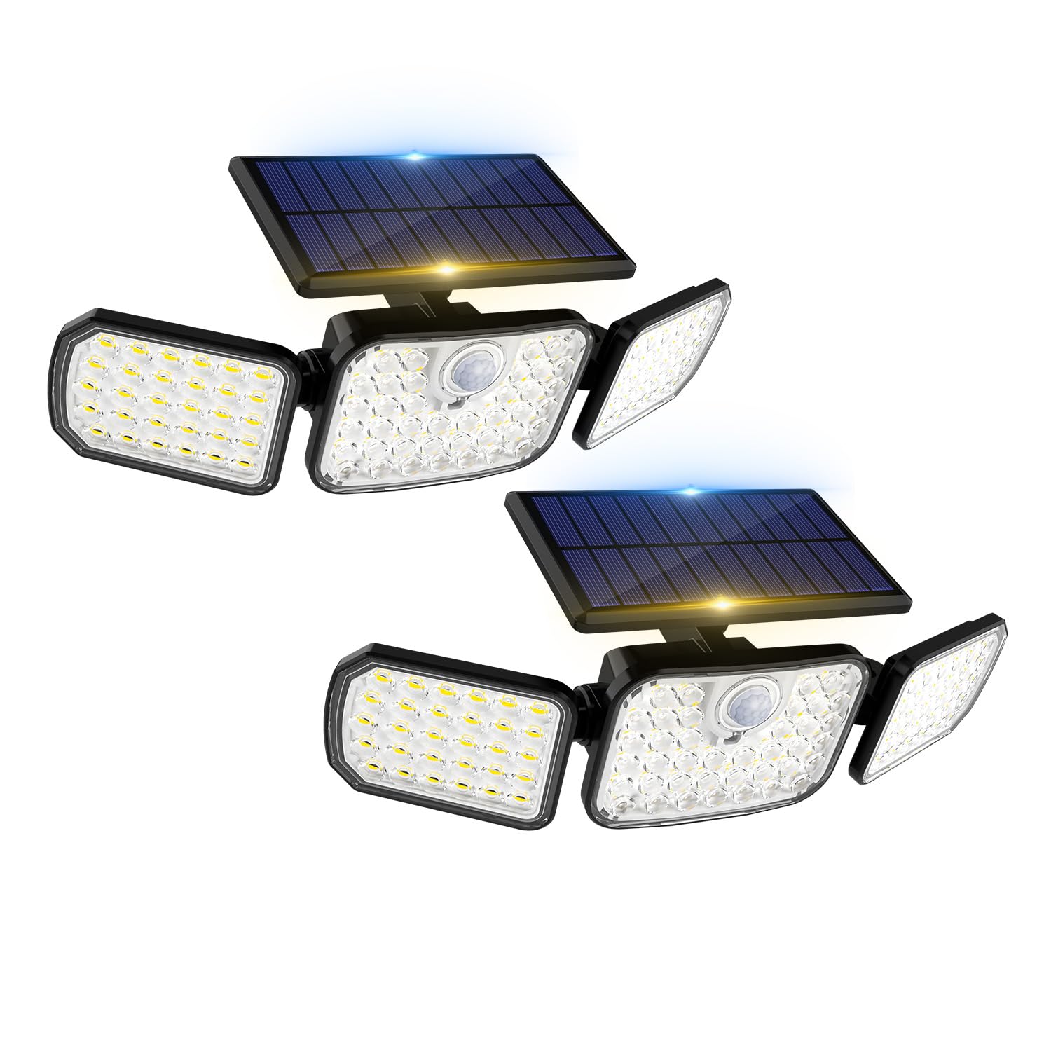 Peasur LED Solarleuchte mit Bewegungsmelder & Fernbedienung – 1000 Lumen, 270° Aussenleuchte