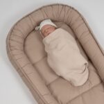 PaLulli Babynest 120x60 cm XXL mit Bio-Baumwolle – Sicheres Babybett für 0–12 Monate – Bild 5