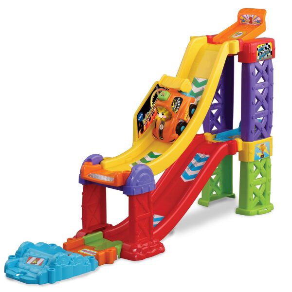 VTech TUT TUT Baby Flitzer 3-in-1 Actionrampe – Interaktives Spielset für Kleinkinder 1-5 Jahre