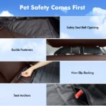 Hopidogie Hundedecke Auto Rückbank 4-in-1 – 100% wasserdicht & kratzfest für PKW, SUV, LKW – Bild 4