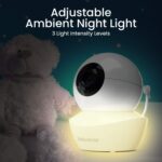 Babysense HD S2 Zusatzkamera – Ferngesteuert mit Schwenk & Zoom für Multi-Room Überwachung – Bild 4