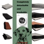 Lealchum Hundeautositz Gross mit Memory Foam – Sicherer Autositz für 2 kleine Hunde – Bild 5